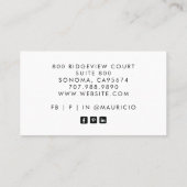 プロフェッショナルフローリング 名刺 (裏面)