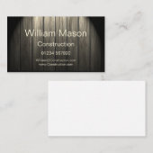 プロフェッショナルフローリング/大工の名刺 名刺 (正面/裏面)