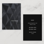 プロフェッショナルブエレガントラックテモダンクノロジ 名刺 (正面/裏面)