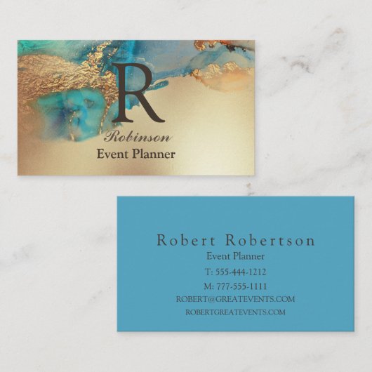 プロフェッショナルブエレガントルー 名刺 (正面/裏面)