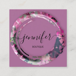 プロフェッショナルブティックミメティックカモフラージュ軍隊 スクエア名刺