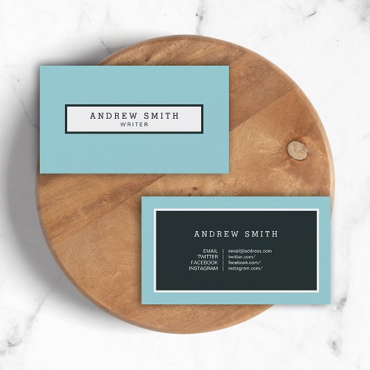 プロフェッショナルブモダンルーライターSNS 名刺