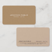 プロフェッショナルブモダンロスタイリッシューンパールラグジュアリー 名刺 (正面/裏面)