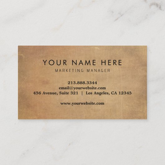 プロフェッショナルブラウンピックボールの名刺 名刺 (裏面)