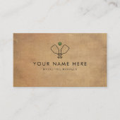 プロフェッショナルブラウンピックボールの名刺 名刺 (正面)