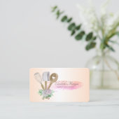 プロフェッショナルブラシストロークパン・洋菓子手工具 名刺 (スタンド正面)