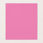 プロフェッショナルブラックとピンクのシグネチャー6枚 名刺 (内部フラット)