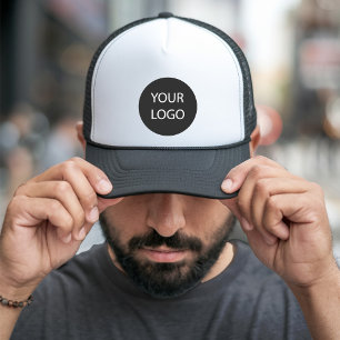 プロフェッショナルブラックカスタム会社ロゴ事業 キャップ