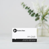 プロフェッショナルブラックドットプラマー 名刺 (スタンド正面)