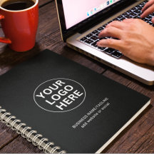 プロフェッショナルブラック&ホワイトビジネスロゴ&文字