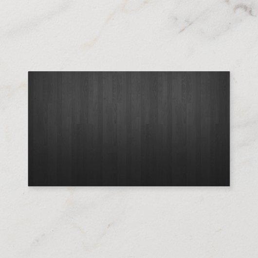 プロフェッショナルブラック&レッドセールスマネージャ 名刺 (裏面)