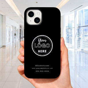 プロフェッショナルブランディングミニマリストブラックプロモロゴ Case-Mate iPhone 14ケース