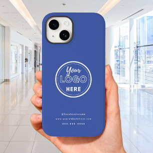 プロフェッショナルブランディングミニマリストプロモロゴブルー Case-Mate iPhone 14ケース