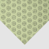 プロフェッショナルブランディングミニマリストロゴライムグリーン 薄葉紙 (詳細)