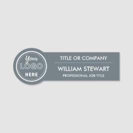 プロフェッショナルブランディングロゴNavy Employee Staff 名札