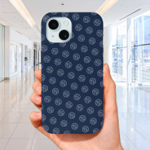 プロフェッショナルブランドパターモダンンロゴNavy Blue