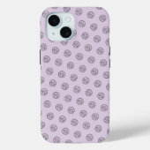 プロフェッショナルブランドパターンのロゴモダンパープル Case-Mate iPhoneケース (裏面)