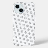 プロフェッショナルブランドパターンのロゴモダンホワイト Case-Mate iPhoneケース (裏面)