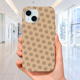 プロフェッショナルブランドパターンのロモダンゴ素朴 iPhone 15ケース