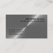 プロフェッショナルブランドロゴデザインQRコードテンプレート 名刺 (裏面)