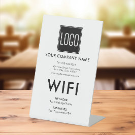 プロフェッショナルブランドロゴWifi 台座サイン