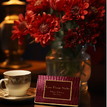 プロフェッショナルブルグンディフェイククロコダイルカスタム