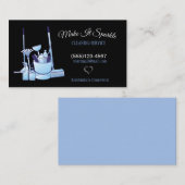 プロフェッショナルブルーおよびブラッククリーニング用品 名刺 (正面/裏面)