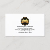 プロフェッショナルブルーウォータードロップディテアリングセンター 名刺 (裏面)