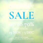 プロフェッショナルブルーホワイトセールウィンドウ表示記号 ウィンドウサイン (シート3)