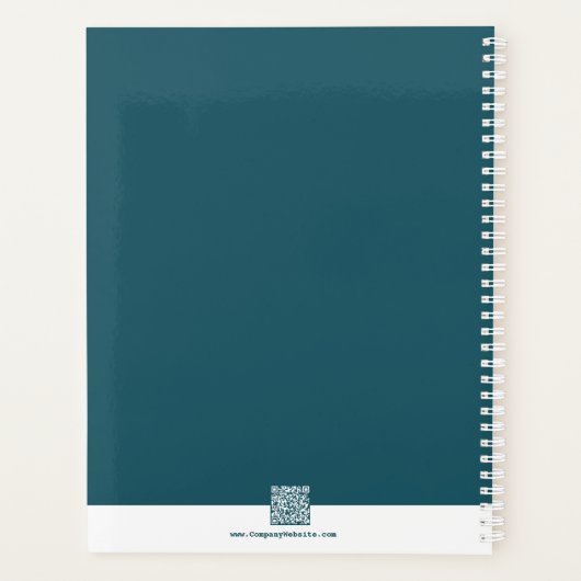 プロフェッショナルブルーホワイトハウスクリーニングアポイントメント プランナー手帳 (裏面)