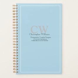 プロフェッショナルブルーミニマル プランナー手帳