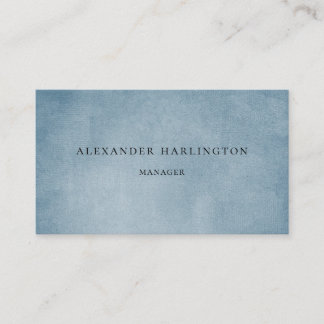 プロフェッショナルブルーモダンカード 名刺