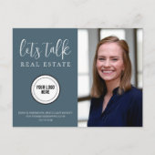 プロフェッショナルブルー実在エテートマーケティング ポストカード (正面)