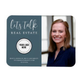 プロフェッショナルブルー実在エテートマーケティング マグネット (横)