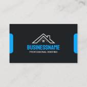 プロフェッショナルブルー屋根不動産の屋根材 名刺 (裏面)