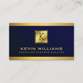 プロフェッショナルブルー王室の・コンピュータ・システム・アナリスト 名刺