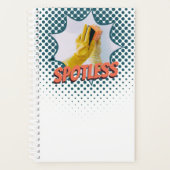 プロフェッショナルブルー&ホワイトハウス清掃サービス プランナー手帳 (正面)