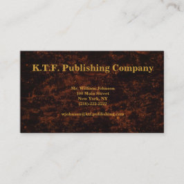 プロフェッショナルブロンズ 名刺