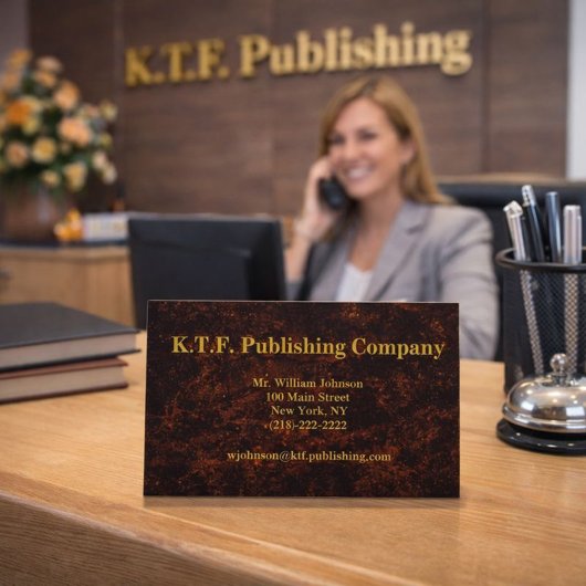 プロフェッショナルブロンズ 名刺