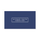 プロフェッショナルプエレガントライシンプルンモダンブルー