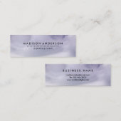 プロフェッショナルプエレガントラモダンイン スキニー名刺 (正面/裏面)