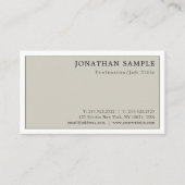 プロフェッショナルプモダンラスタイリッシュインお洒落デザイン 名刺 (正面)