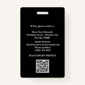 プロフェッショナルプレス バッジ (裏面)