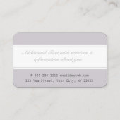 プロフェッショナルプレーンなコンピュータ技術の修復IT 名刺 (裏面)