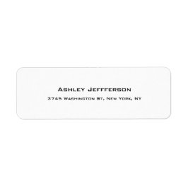 プロフェッショナルプレーンエレガントブユニークラック&ホワイト ラベル