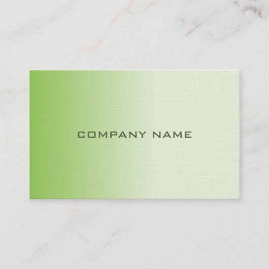 プロフェッショナルプレーンエレガントプレミアムリネンラグジュアリー 名刺 (正面)