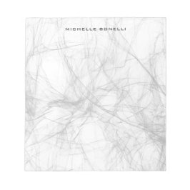 プロフェッショナルプレーンシンプルミニマリストグレモダンー ノートパッド