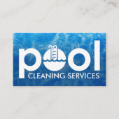 プロフェッショナルプールクリーニングサービス 名刺 (正面)