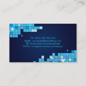 プロフェッショナルプールクリーニングサービス 名刺 (裏面)