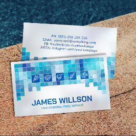 プロフェッショナルプールクリーニングサービス 名刺